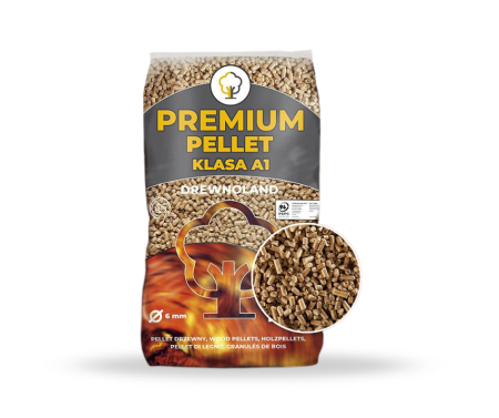 Pellet Drewnoland sosnowy - 975 kg