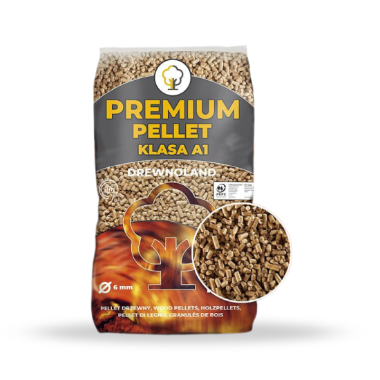 Pellet Drewnoland sosnowy - 975 kg